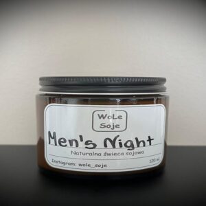 Świeca sojowa – Men’s Night